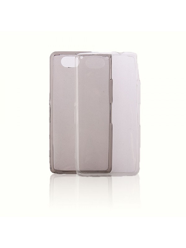 Sony Xperia Z2 Mini Kılıf Soft Silikon Beyaz Arka Kapak