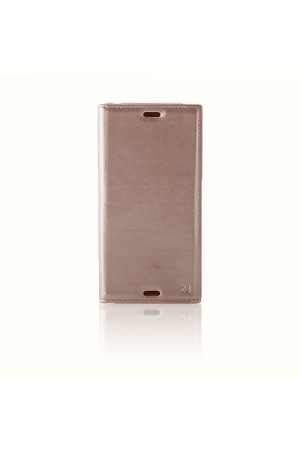 Sony Xperia Z4 Gizli Mıknatıslı Premium Magnum Kılıf Gold…