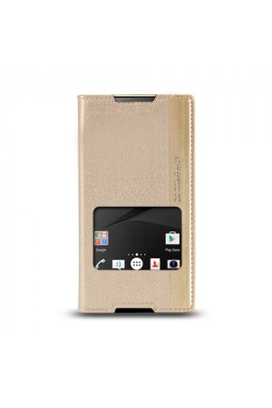 Sony Xperia Z5 Compact Gizli Mıknatıslı Pencereli Magnum Kılıf Go…