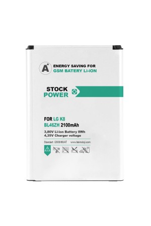Stock Power LG K8 (BL-46ZH) Batarya 2100 mAh…