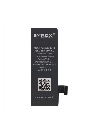 Syrox B213 iPhone 5 Batarya 1440 mAh…
