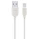 Syrox C12 Lightning USB Şarj ve Data Kablosu 2.0A 1.1mt Beyaz