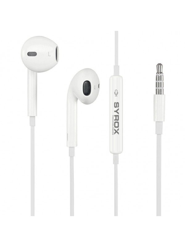 Syrox K12 Mikrofonlu 3.5mm Jak Kablolu Kulaklık Beyaz…