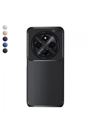 Tecno Spark 30 Kılıf Focus Carbon Silikon Kapak…