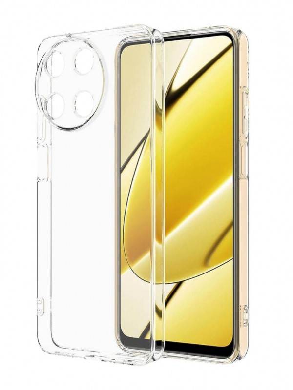 Tecno Spark 30 Pro Kılıf Kamera Korumalı Silikon Şeffaf Arka Kapak…