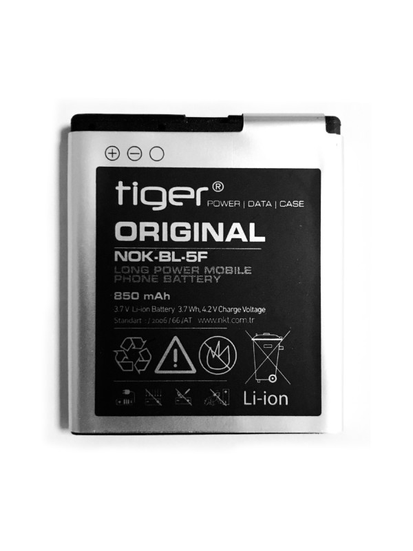 Tiger Nokia BL-5F Batarya 850 mAh
