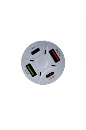 Tonex 4A 53W 2x PD + 2x USB-A Araç İçi Şarj Adaptörü…