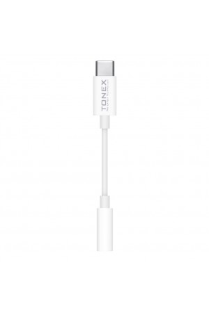 Tonex AX-03 Type-C to 3.5mm Kulaklık Dönüştürücü Kablo Beyaz…