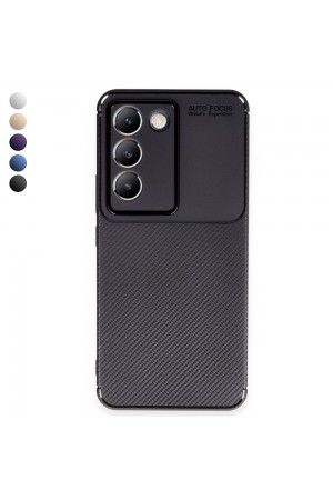 Vivo V30 Lite 4G Kılıf Focus Carbon Silikon Kapak…