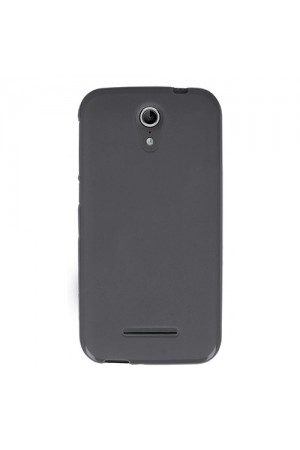 Vodafone Smart 4 Power 985 Kılıf Soft Silikon Şeffaf/Siyah Arka Kap…