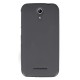 Vodafone Smart 4 Power 985 Kılıf Soft Silikon Şeffaf/Siyah Arka Kapak