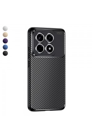 Xiaomi 14T Kılıf Focus Carbon Silikon Kapak…