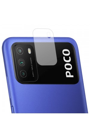 Xiaomi Poco M3 Kamera Lens Koruyucu Nano Cam Şeffaf Tam Kaplama…
