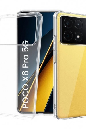 Xiaomi Poco X6 Pro Kılıf Kamera Korumalı Silikon Şeffaf Kapak…