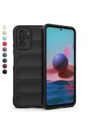 Xiaomi Redmi Note 10 / 10S Kılıf Optimum Lens Çerçeveli Silik…