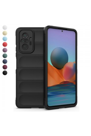 Xiaomi Redmi Note 10 Pro Kılıf Optimum Lens Çerçeveli Silikon Kapak