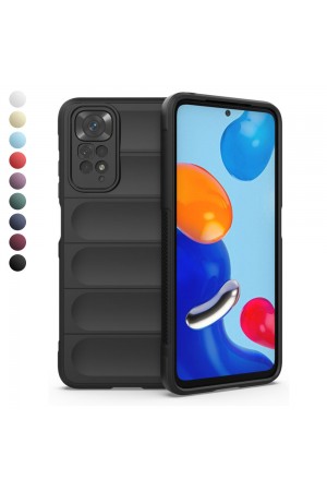 Xiaomi Redmi Note 11 / 11S Kılıf Optimum Lens Çerçeveli Silikon Kapak
