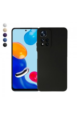 Xiaomi Redmi Note 11 4G Kılıf Kamera Korumalı Lansman Silikon Kapak