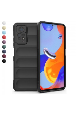 Xiaomi Redmi Note 11 Pro Kılıf Optimum Lens Çerçeveli Silikon Kapak