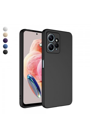 Xiaomi Redmi Note 12 4G Kılıf Kamera Korumalı Lansman Silikon Kapak