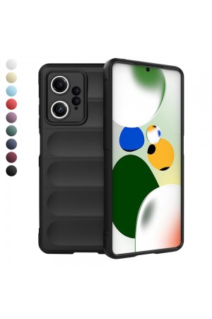 Xiaomi Redmi Note 12 Kılıf Optimum Lens Çerçeveli Silikon Kapak
