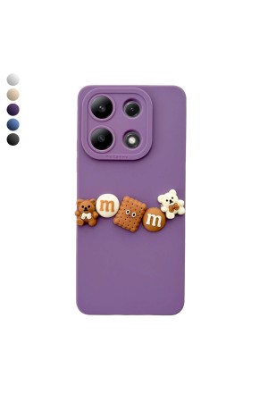 Xiaomi Redmi Note 13 4G Kılıf 3D M Bear Kamera Korumalı Silikon Kap…