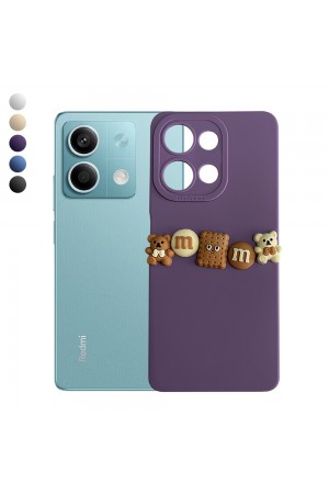 Xiaomi Redmi Note 13 5G Kılıf 3D M Bear Kamera Korumalı Silikon Kap…