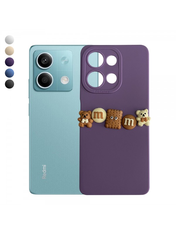 Xiaomi Redmi Note 13 5G Kılıf 3D M Bear Kamera Korumalı Silikon Kapak…