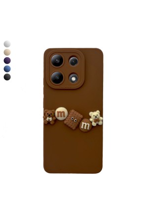 Xiaomi Redmi Note 13 Pro 4G Kılıf 3D M Bear Kamera Korumalı Silikon…