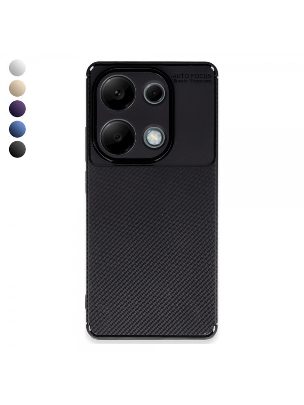 Xiaomi Redmi Note 13 Pro 4G Kılıf Focus Carbon Silikon Kapak…