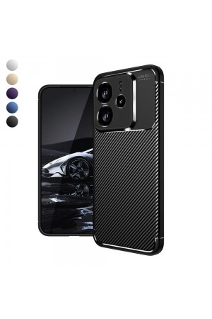 Xiaomi Redmi Note 14 4G Kılıf Focus Carbon Silikon Kapak…