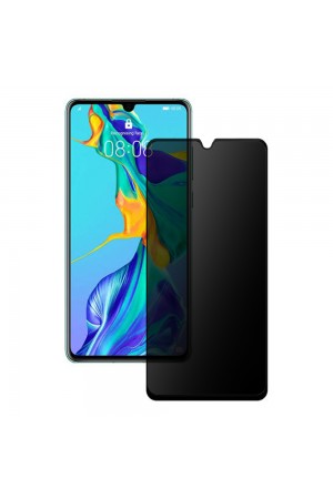 Xiaomi Redmi Note 8 Hayalet Privacy Gizli Cam Ekran Koruyucu Siyah
