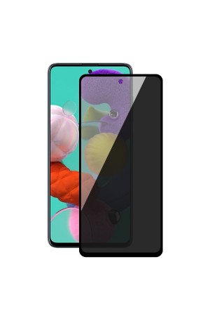 Xiaomi Redmi Note 9S / 9 Pro Hayalet Privacy Gizli Cam Ekran Koruyucu Siyah