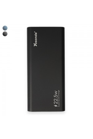 Yosonda A51 22.5W 20000 mAh QC3.0 Led Ekranlı Powerbank…