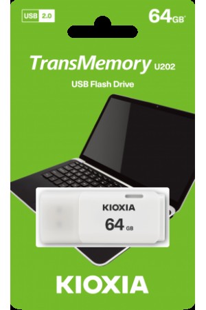 64GB USB2.0 KIOXIA BEYAZ USB BELLEK&hellip;