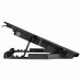 Mistral S45 Kırmızı Led 5fan Yükseklik Ayarlı Lcd Notebook Soğutucu Laptop Soğutucu 12/17