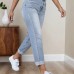 Yüksek Bel Esnek Mavi Skinny Jean