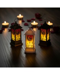 Ramazan Temalı Küçük Kare Kubbe LED Lamba