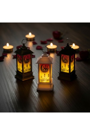 Ramazan Temalı Küçük Kare Kubbe LED Lamba&hellip;