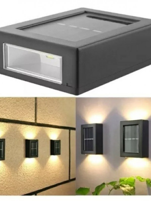 Solar 4 Ledli Duvar Aydınlatması… Solar 4 Ledli Duvar Aydınlatması…