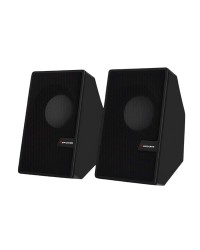 Siyah USB 2.0 + 3.5mm USB Hoparlör