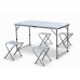 4 Sandalyeli Katlanabilir Masa Seti
