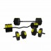 100 Kg Düz Bar (150 CM) Z Bar (120 CM) Dambıl-ağırlık-halter– Full Set Sarı Kapaklı 100 Kg Düz Bar (150 CM) Z Bar (120 CM) Dambıl-ağırlık-halter– Full Set Sarı Kapaklı