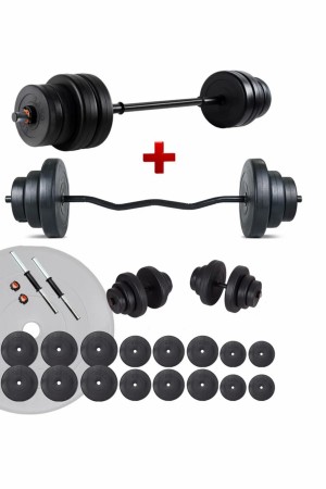 Spor 108 Kg Z Bar Halter Seti Ve Dambıl Seti Ağırl...