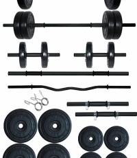38 kg Z Barlı Halter Seti ve Dambıl Seti Ağırlık Fitness Seti