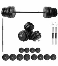 NORS Serisi 41 KG Dambıl Seti & Halter Seti Ağırlık Seti Fitness Seti