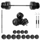 NORS Serisi 41 KG Dambıl Seti & Halter Seti Ağırlık Seti Fitness Seti